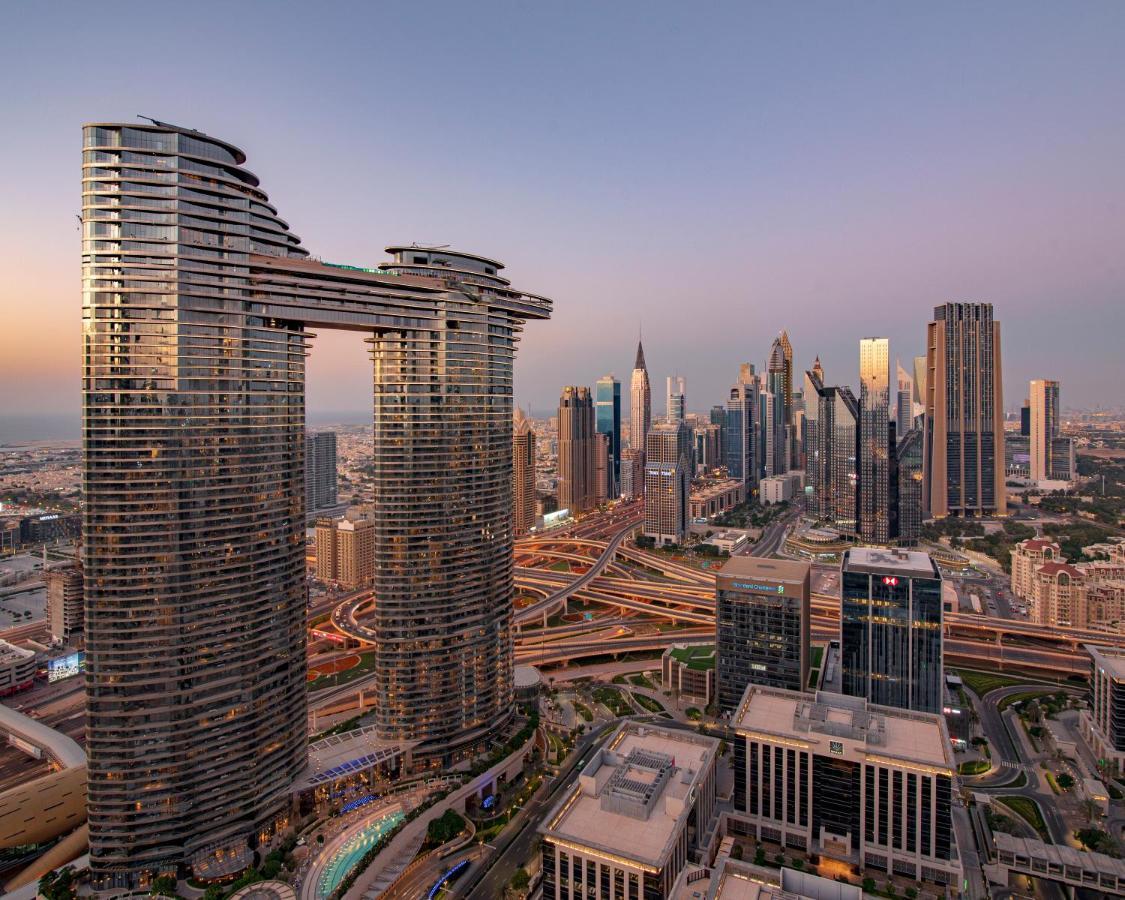 First Class 2Br With Full Dubai Skyline & Sea View Exterior foto